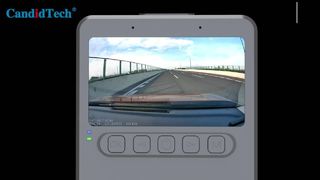 DashCam em rede 4G para carro com visualização móvel em tempo real e função de assistência à direção ADAS