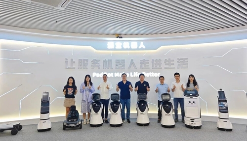 Últimos blogs da empresa sobre Candid visitou a Paibao Robotics para discutir cooperação estratégica